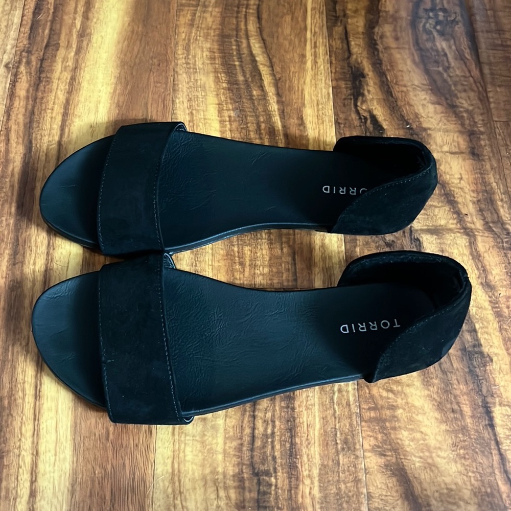 Open Toe Flats